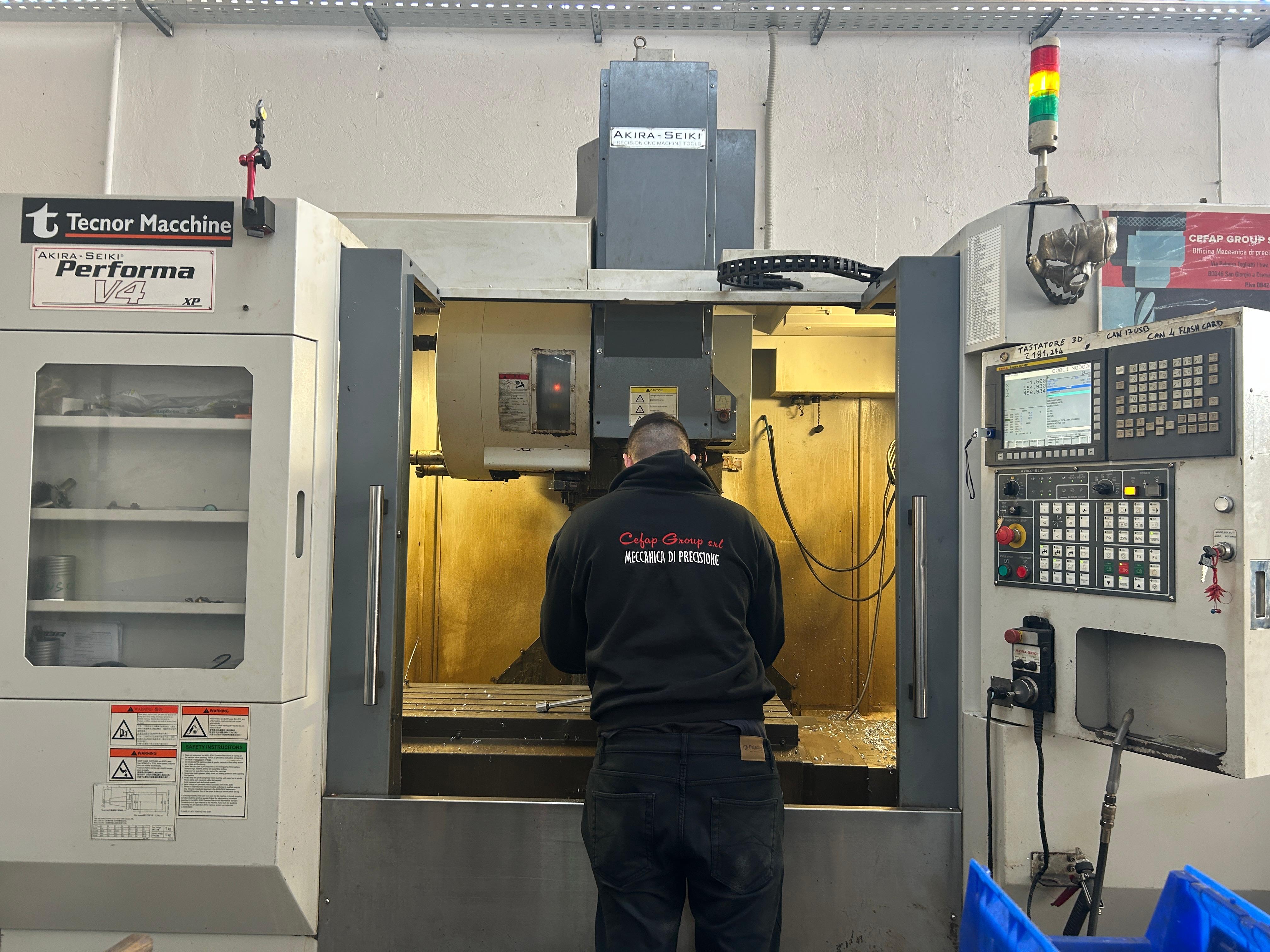 CEFAP GROUP SRL Officina meccanica di precisione