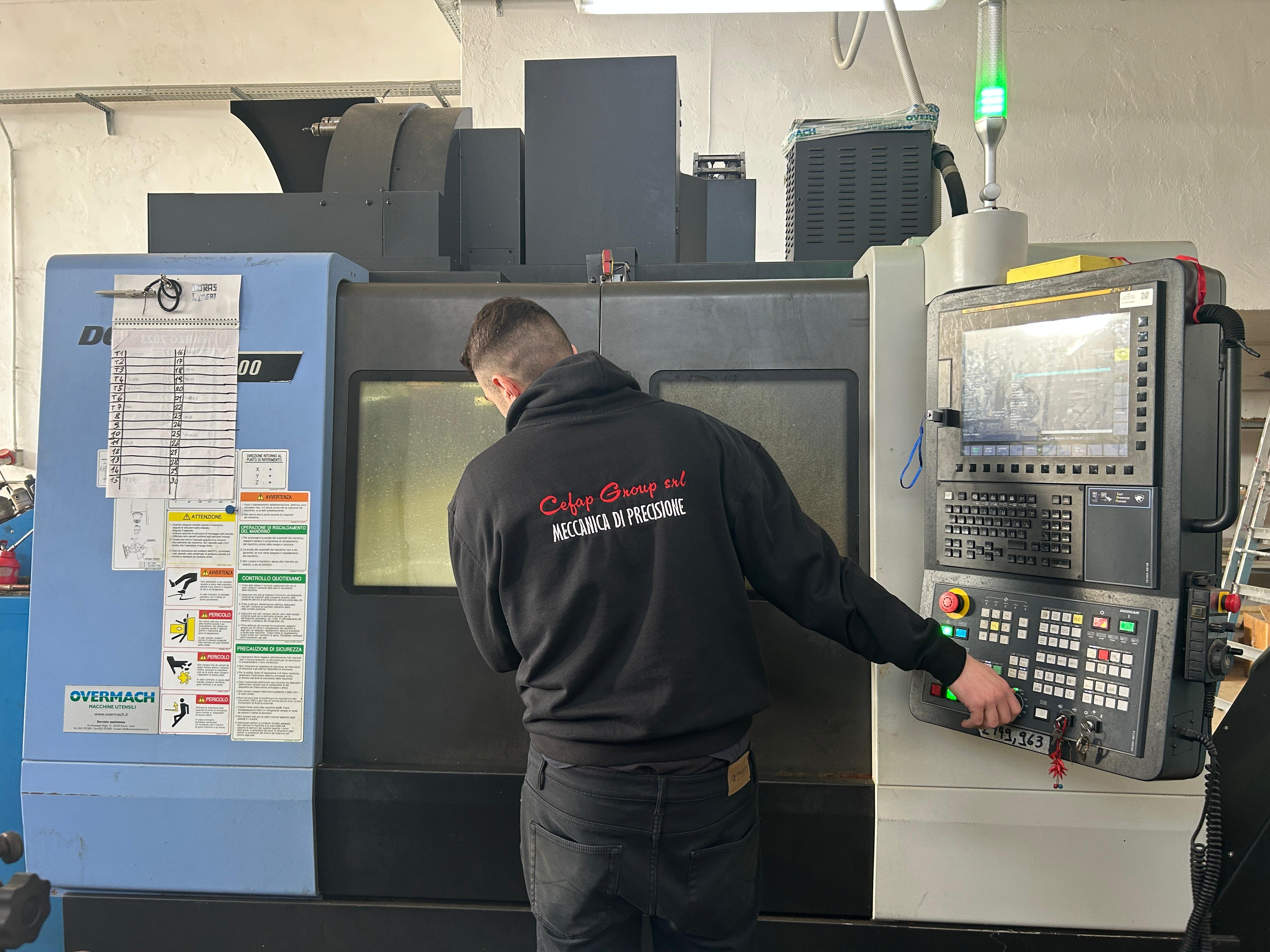 CEFAP GROUP SRL Officina meccanica di precisione
